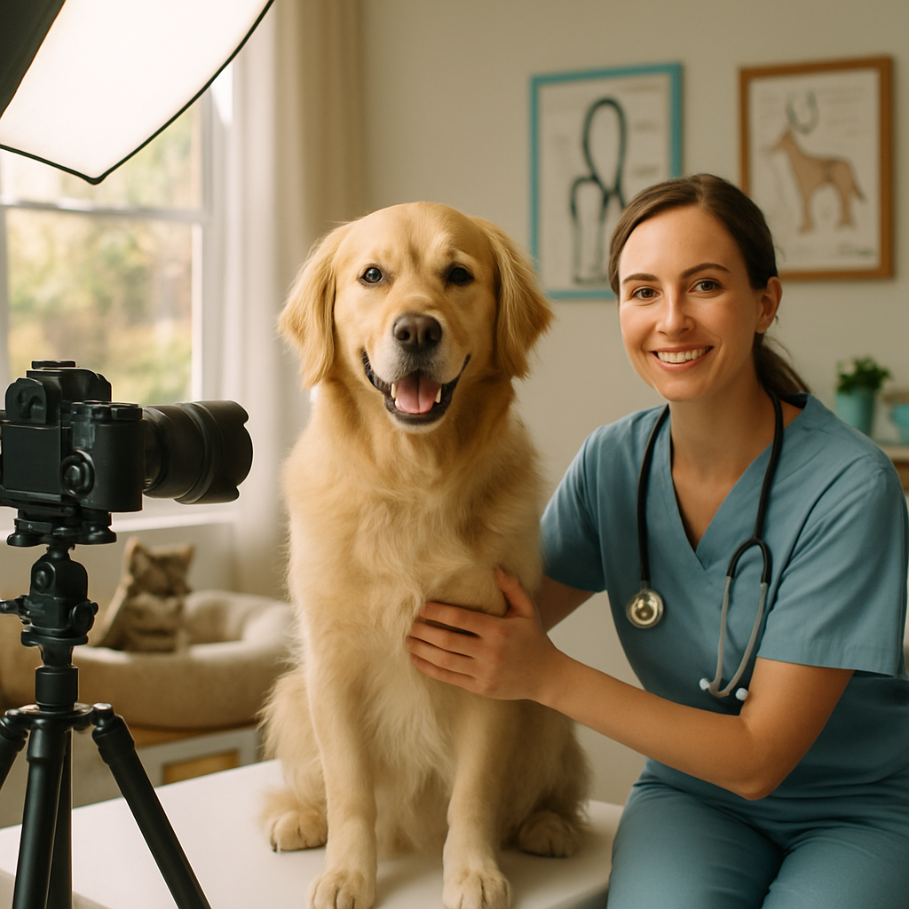 Dr. Emma Carter - Lead Veterinarian portrait placeholder